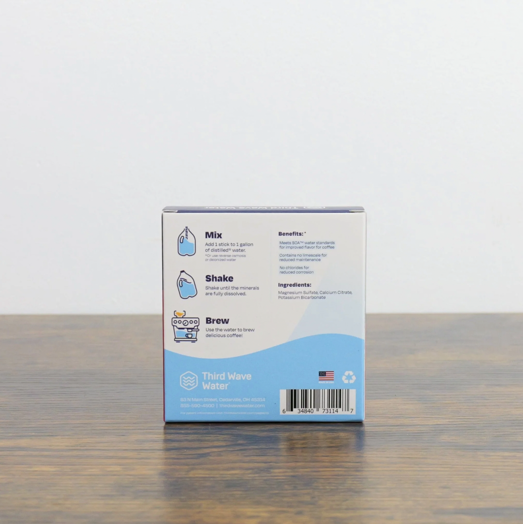 Third Wave Water 1-Gallon 12-Pack "Espresso"