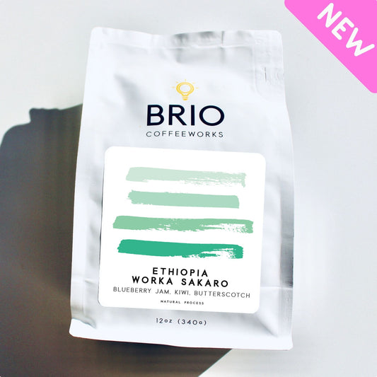 Ethiopia Worka Sakaro Natural - 12 oz.