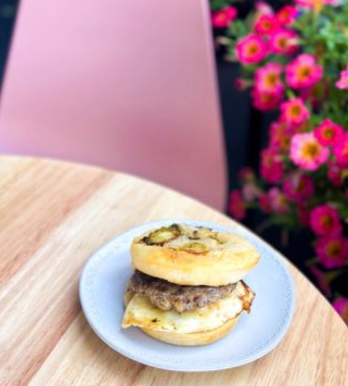 Haymaker Breakfast Sandwiches- Meat Bun (Contains Pork)