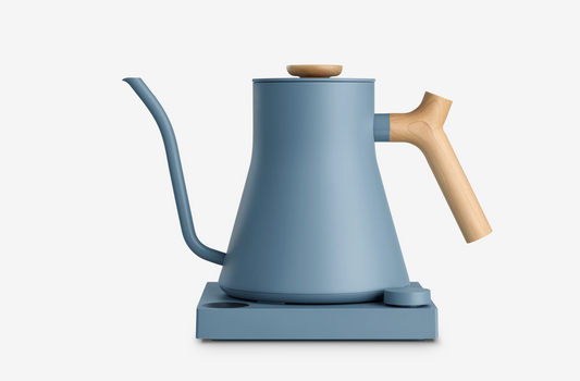 Stagg EKG Electric Pour over Kettle - Hazy Blue+ Maple