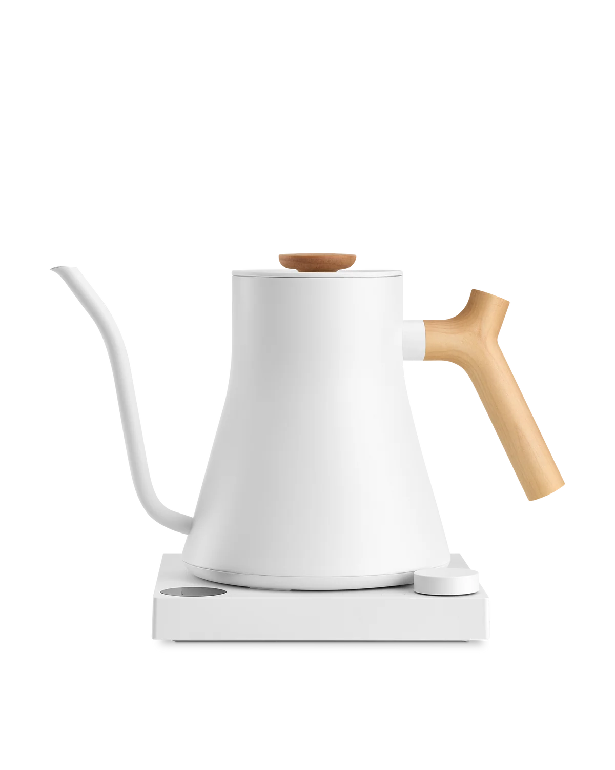 Fellow Stagg EKG Electric Kettle - Matte White + Maple