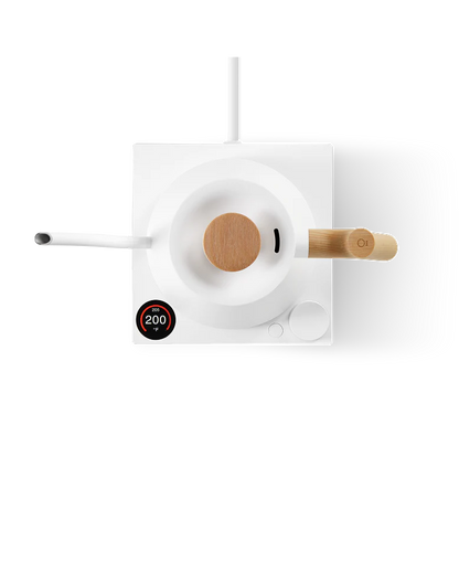 Fellow Stagg EKG Electric Kettle - Matte White + Maple