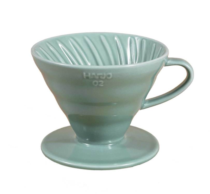 Hario V60-02 Dripper - Turquoise Ceramic