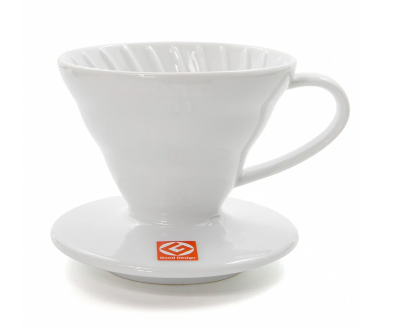 Hario V60-02 Dripper - White Ceramic