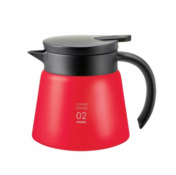 Hario V60 Vacuum Insulated Metal Server 02 - Red