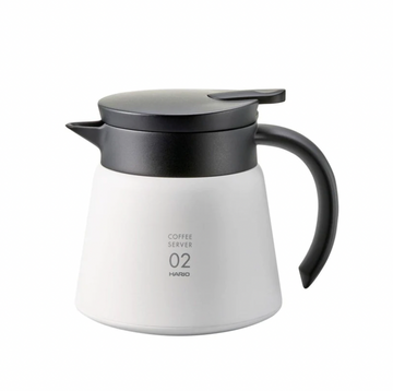 Hario V60 Vacuum Insulated Metal Server 02 - White