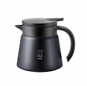 Hario V60 Vacuum Insulated Metal Server 02 - Black