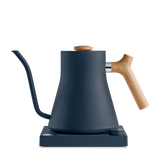 Stagg EKG Electric Pour Over Kettle - Stone Blue + Maple